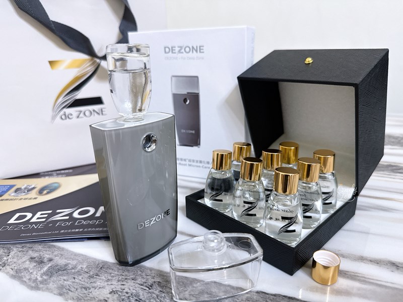 [保養] DEZONE髮根微療【養髮精華安瓶+導入儀】Cin